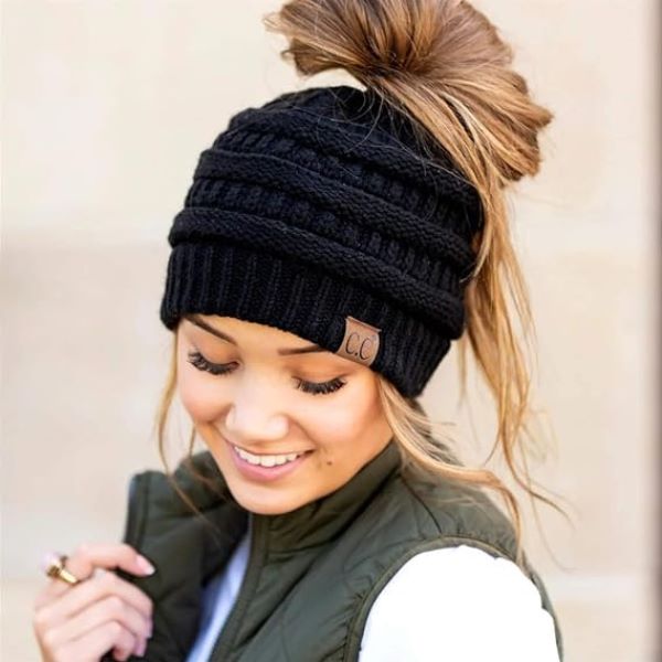 BEANIEHUT hestehale beanie
