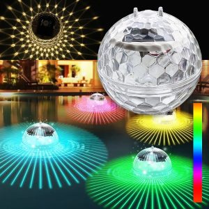 Solardiskokugle DISCOGLO - Elegant og underholdende belysning til ethvert rum | DISCOGLO