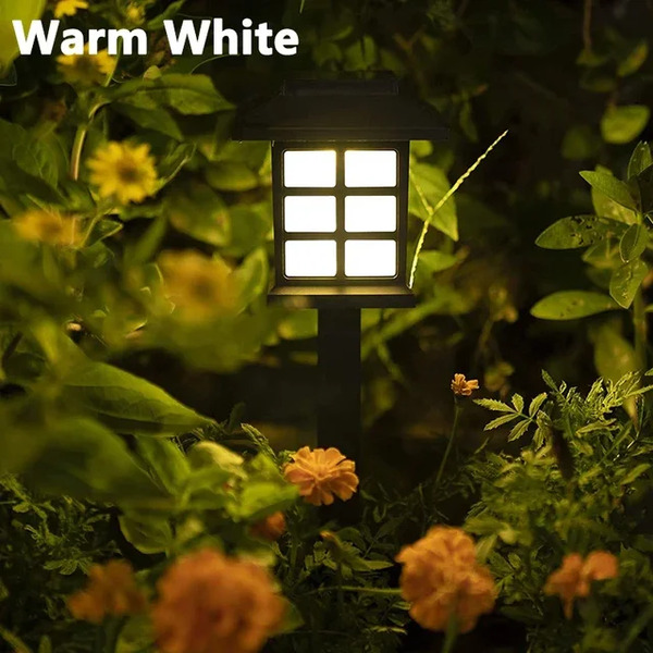 Udendørs solcellebelysning