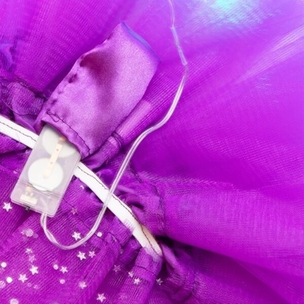 LED-nederdel detaljer