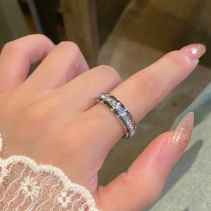 Roterende Zirconia Anti-Stress Ring - 3-Farve Sæt | LUXRINGS